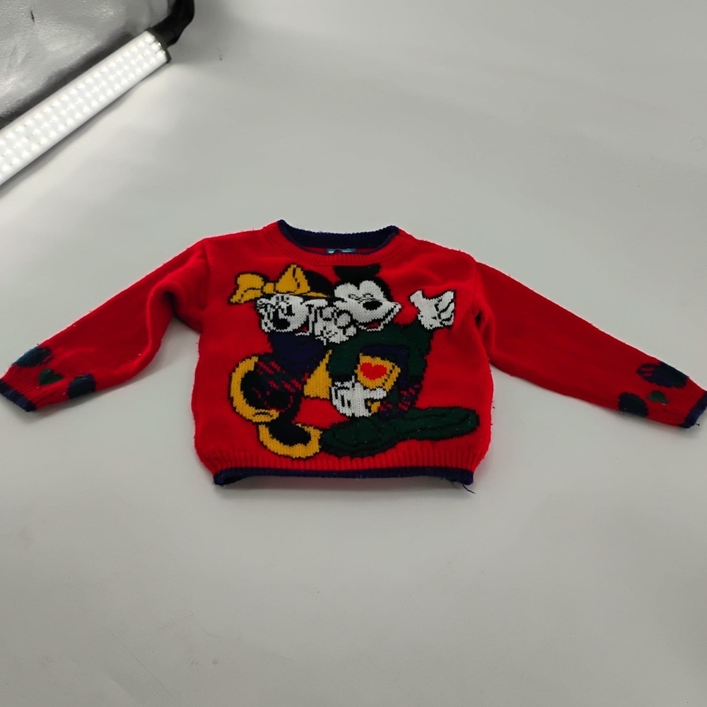 Disney Red Kids Jacket with Mickey and Minnie